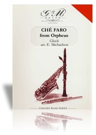 Che Faro from Orpheus band score cover Thumbnail